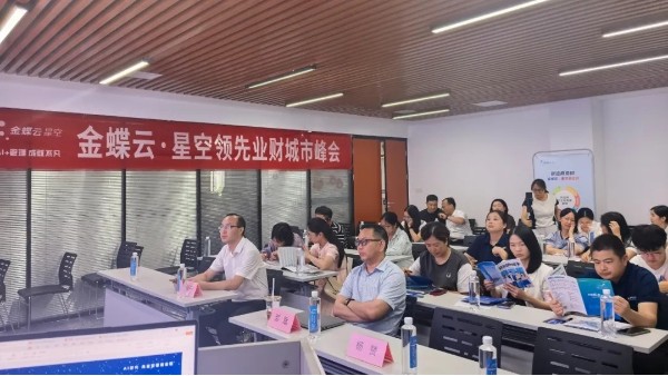 AI+管理，成就不凡！金蝶云·星空領先業財城市峰會長沙站圓滿落幕！