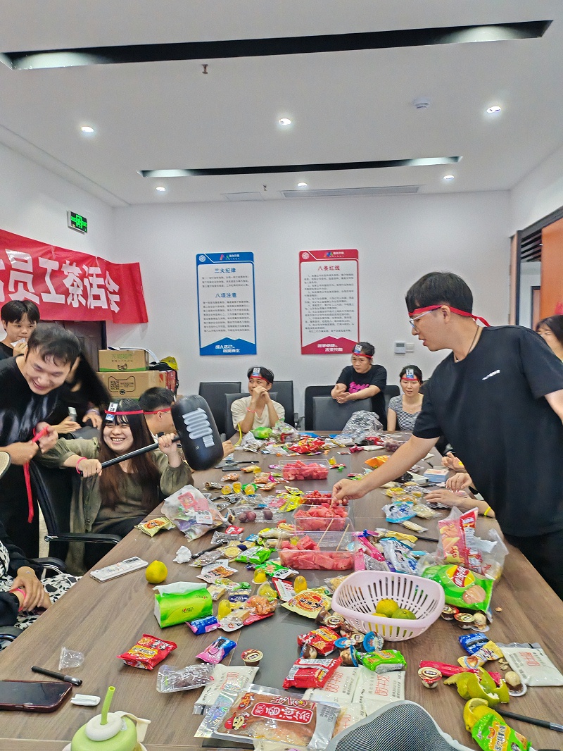 湖南夢蝶新生代員工茶話會